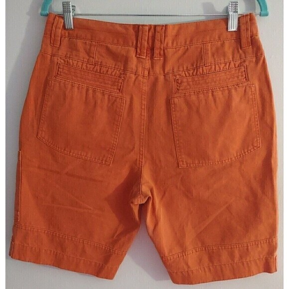 Carbon 2 Cobalt Shorts Men's Chino Dark Orange Inseam 9" - Picture 4 of 4